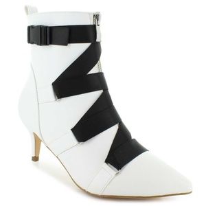 2-inch Pointed-toe Heel Ankle Bootie Boots Size 13